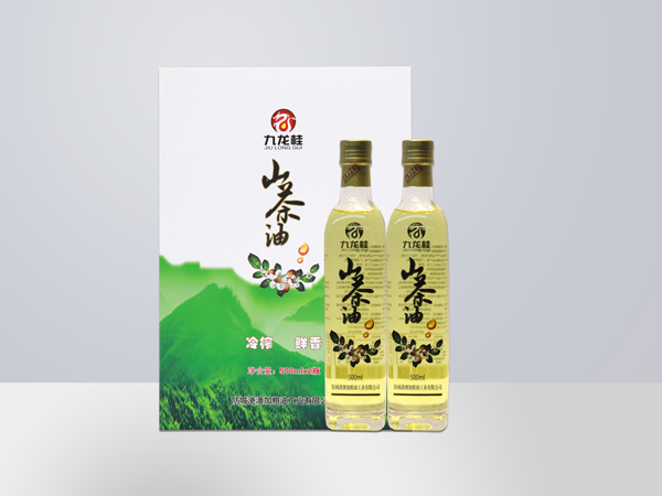 九龙桂山茶油500ml礼盒